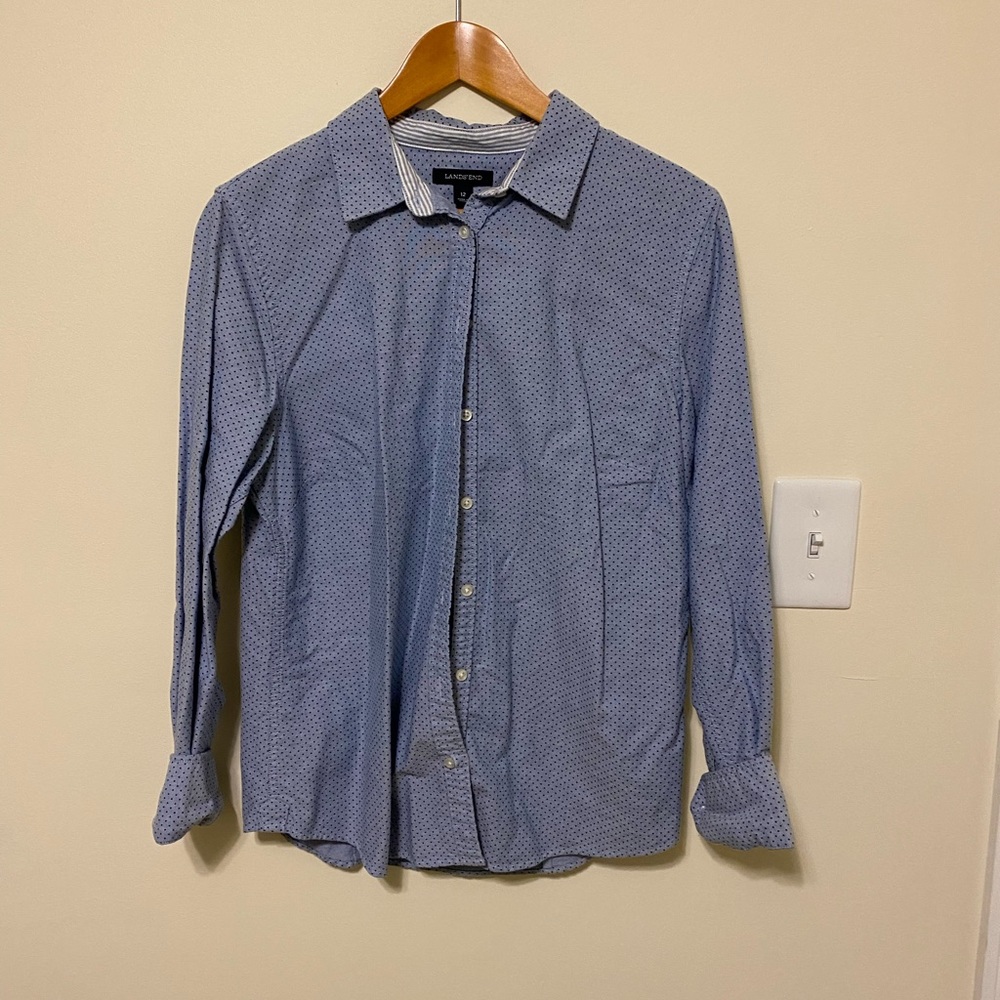 LandsEnd Women’s button down shirt